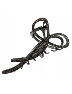 Metalowa Klamra do włosów Lolita Accessories Grafitowa z...