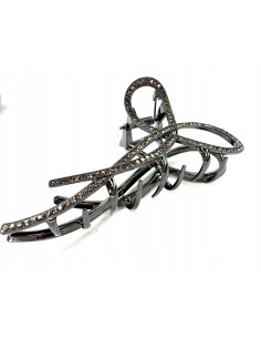 Metalowa Klamra do włosów Lolita Accessories Grafitowa z... 2