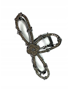 Metalowa Klamra do włosów Lolita Accessories Grafitowa z...