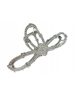 Metalowa Klamra do włosów Lolita Accessories srebrna z...