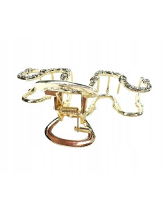 Klamra metalowa do włosów Lolita Accessories złota z... 2