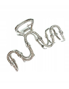 Metalowa Klamra do włosów Lolita Accessories srebrna z...