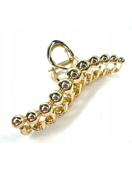 Klamra metalowa do włosów Lolita Accessories złoty Połysk
