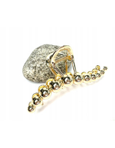 Klamra metalowa do włosów Lolita Accessories złoty Połysk 2