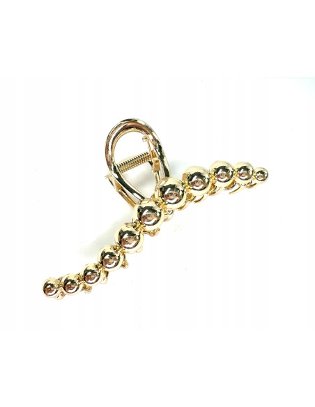 Klamra metalowa do włosów Lolita Accessories złoty Połysk