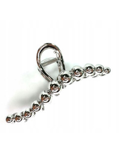 Metalowa Klamra do włosów Lolita Accessories srebrna
