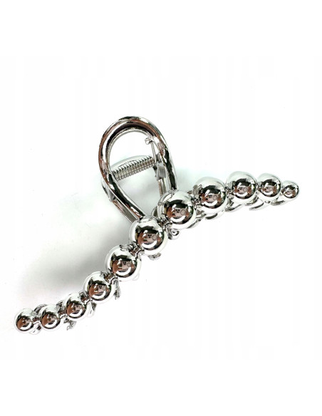 Metalowa Klamra do włosów Lolita Accessories srebrna