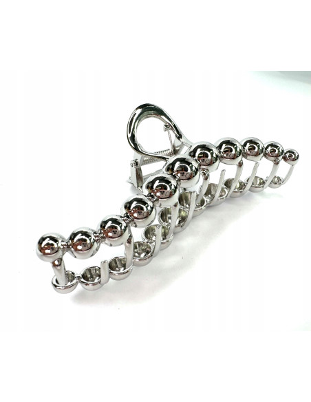 Metalowa Klamra do włosów Lolita Accessories srebrna