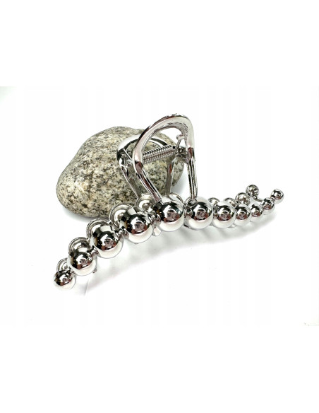 Metalowa Klamra do włosów Lolita Accessories srebrna