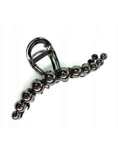 Metalowa Klamra do włosów Duży Lolita Accessories Grafitowa