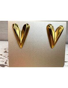 Kolczyki stal chirurgiczna Lolita Accessories złote... 2