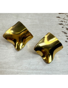 Kolczyki STAL CHIRURGICZNA Lolita Accessories złote...