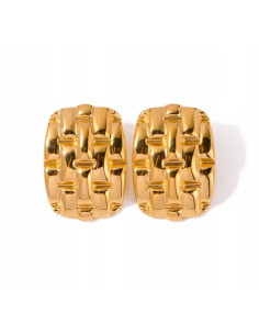 Kolczyki STAL CHIRURGICZNA Lolita Accessories złote...