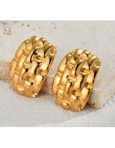 Kolczyki STAL CHIRURGICZNA Lolita Accessories złote... 2