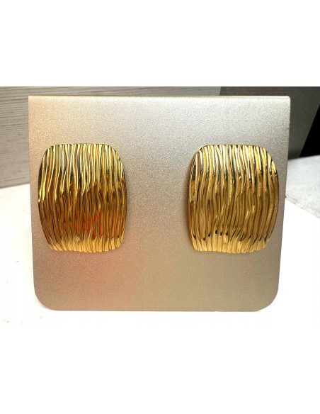 Kolczyki STAL CHIRURGICZNA Lolita Accessories złote VINTAGE jak LATA 80-te