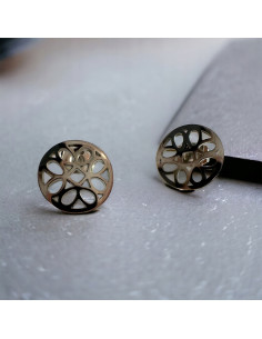 Kolczyki stal chirurgiczna Lolita Accessories srebrny... 2