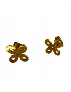 Kolczyki stal chirurgiczna Lolita Accessories złoty...