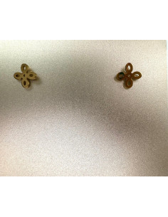 Kolczyki stal chirurgiczna Lolita Accessories złoty... 2