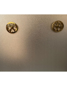 Kolczyki stal chirurgiczna Lolita Accessories złoty... 2