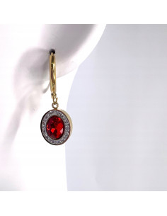 Kolczyki stal chirurgiczna Lolita Accessories złoty... 2