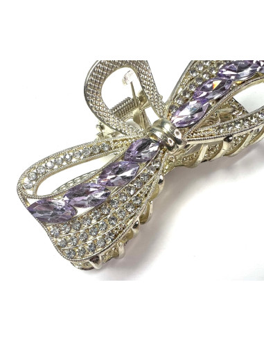 Klamra do włosów z kamieniami zdobiona Lolita...