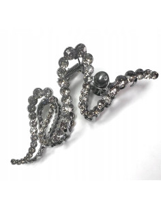 Klamra szczękowa z cyrkoniami srebrna Lolita Accessories...