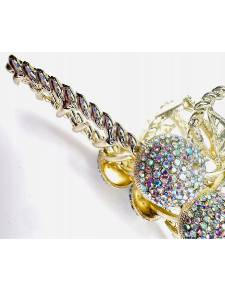 Klamra z cyrkoniami bogato zdobiona Lolita Accessories