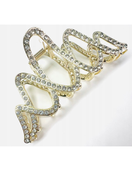 Klamra z cyrkoniami bogato zdobiona Lolita Accessories