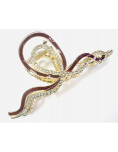 Klamra z cyrkoniami bogato zdobiona Lolita Accessories