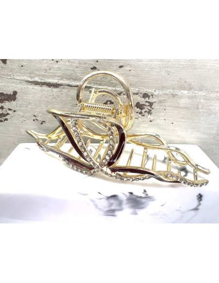 Klamra z cyrkoniami bogato zdobiona Lolita Accessories