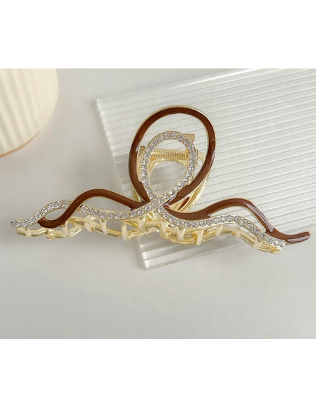 Klamra z cyrkoniami bogato zdobiona Lolita Accessories