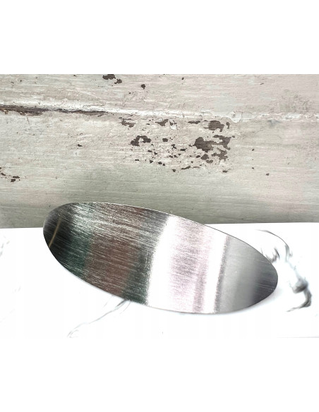 Klamra Francuska Klasyczna srebrna Lolita Accessories