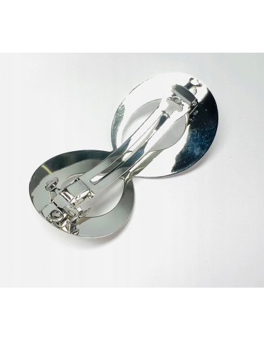 Klamra Francuska Klasyczna srebrna Lolita...