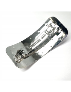 Klamra Francuska Klasyczna srebrna Lolita Accessories 2