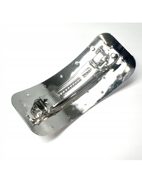 Klamra Francuska Klasyczna srebrna Lolita Accessories