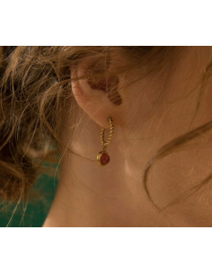 Kolczyki stal chirurgiczna Lolita Accessories złoty... 2