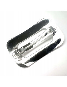 Klamra Francuska Klasyczna srebrna Lolita Accessories 2