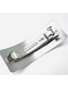 Klamra Francuska Klasyczna srebrna Lolita Accessories 2