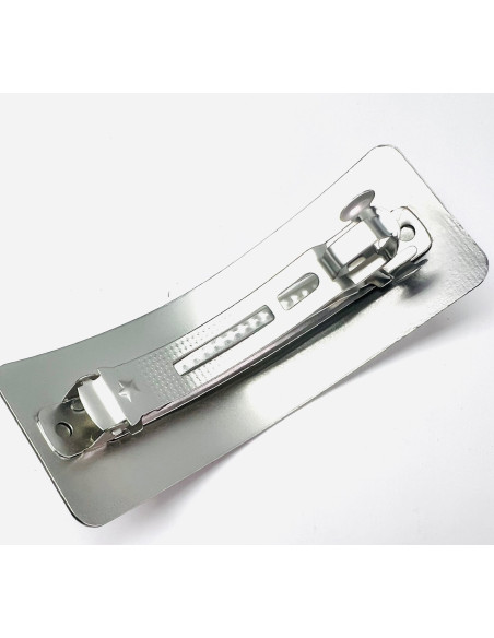 Klamra Francuska Klasyczna srebrna Lolita Accessories