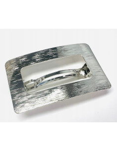 Klamra Francuska Klasyczna srebrna Lolita Accessories