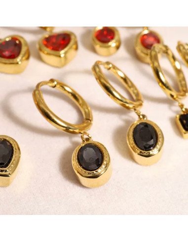 Kolczyki stal chirurgiczna Lolita Accessories...