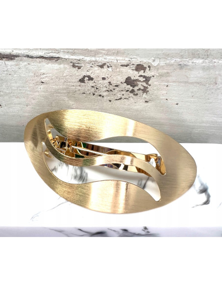 Klamra Francuska Klasyczna złota Lolita Accessories