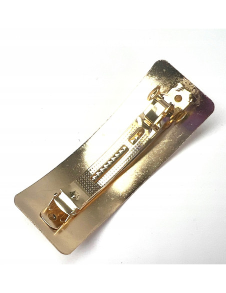 Klamra Francuska Klasyczna złota Lolita Accessories