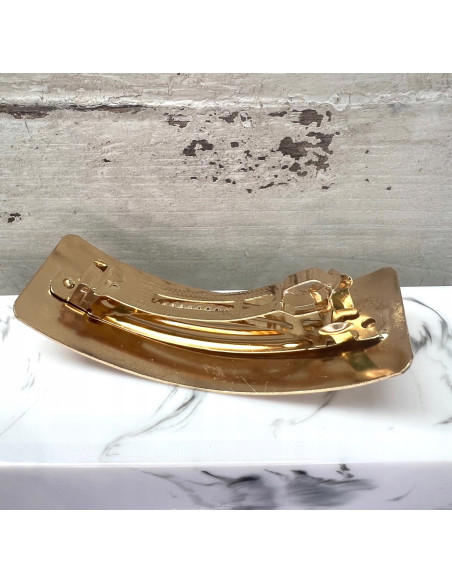 Klamra Francuska Klasyczna złota Lolita Accessories