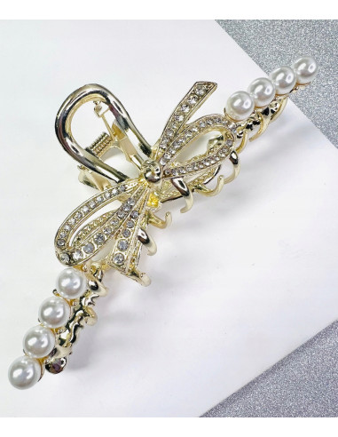 Klamra z cyrkoniami bogato zdobiona Lolita Accessories