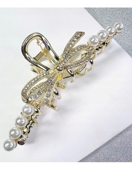 Klamra z cyrkoniami bogato zdobiona Lolita Accessories