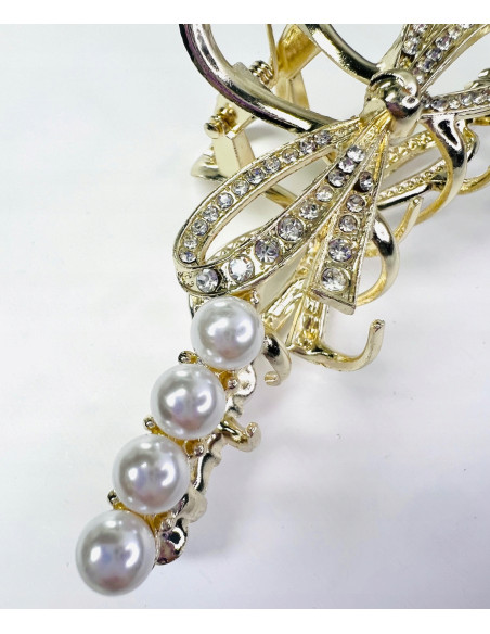 Klamra z cyrkoniami bogato zdobiona Lolita Accessories