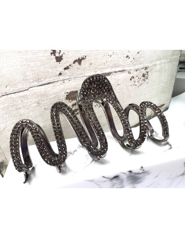 Klamra do włosów z cyrkoniami Lolita...