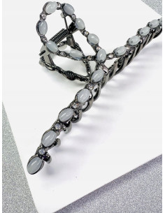 KLAMRA SZCZĘKOWA DO WŁSÓW BOGATO ZDOBIONA Lolita Accessories 2