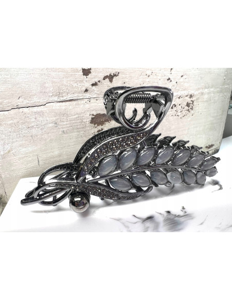 Klamra do włosów Lolita Accessories Grafitowy